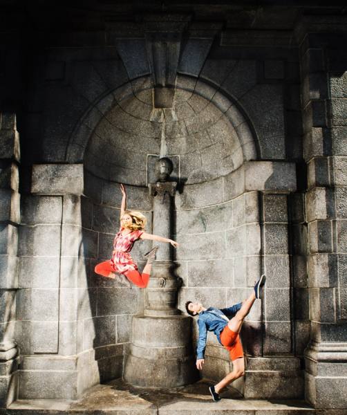 Photograph Laura Barisonzi W B Stone Dance 2 on One Eyeland